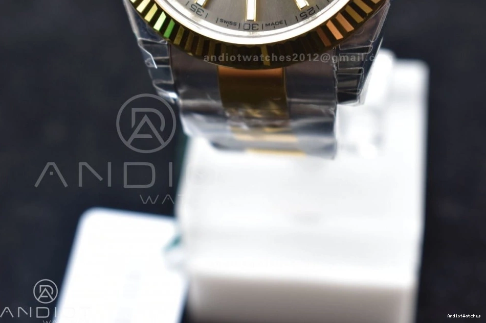 on 41 596 1:1 VSF 904L Bracelet YG SS Edition Oyster Dial Silver GoAnywhere 126333 Best VS DateJust 0130